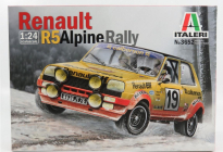 Italeri Renault 5 Alpine Turbo N 19 Rally Montecarlo 1978 J.ragnotti - J.m.andrie + 5 Alpine Turbo N 12 Rally Montecarlo 1978 F.delaval 1:24 /