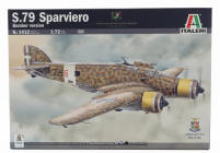 Italeri Savoia marchetti S.79 Sparviero Vojenské lietadlo 1942 1:72 /