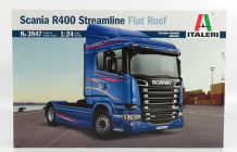Italeri Scania R400 Streamline ťahač s plochou strechou 2-osý 2010 1:24 /