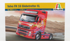 Italeri Volvo Fh16 Globetrotter Xl ťahač 2-osý 2021 1:24 /