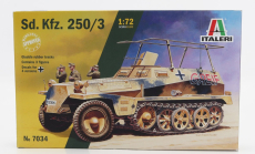 Italeri VTZ Tank Sd. Kfz. 250/3 Polopásový Cingolato Military 1942 1:72 /