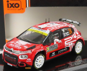 Ixo-models Citroen C3 Rally2 N 24 Rally Montecarlo 2021 E.camilli - F.x.buresi 1:43 Červená