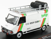 Ixo-models Fiat 242 Van Fiat Team Totip Jolly Club Assistance Rally 1985 - Lancia 037 1:43 Bielo-zeleno-oranžová