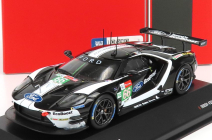 Ixo-models Ford usa Gt Ford Ecoboost 3.5l Turbo V6 Team Ford Chip Ganassi Uk N 66 6th Lmgte Pro Class 24h Le Mans 2019 S.muicke - O.pla - B.johnson 1:43 Black White