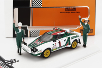Ixo-models Lancia Stratos Hf Team Alitalia (nočná verzia) N 10 Winner Rally Montecarlo 1977 S postavičkou Sandro Munari - Silvio Maiga 1:43 Bielo-zeleno-červená