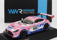 Ixo-models Mercedes benz Gt3 Amg Team Winward Racing N 1 Dtm Sezóna 2022 M.gotz 1:43 Ružová Biela Svetlo Modrá