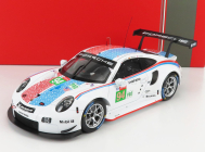 Ixo-models Porsche 911 991 Rsr 4.0l Flat-6 Porsche Gt Team N 94 24h Le Mans 2019 S.muller - M.jaminet - D.olsen 1:18 Biela modrá červená