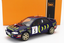 Ixo-models Subaru Impreza 555 Repsol N 5 Rally Tour De Corse 1995 C.sainz - L.moya 1:24 Modrá Žltá