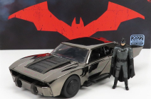 Jada Batman Batmobile s figúrkou 2022 - The Batman Movie 1:24 Chrome