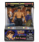 Jada Figures Fei Long - Ultra Street Fighter Ii - The Final Challengers - cm. 15.5 - Akčná figúrka 1:10 čierno-ružová