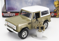 Jada Ford usa Bronco s figúrkou Groot Marvel Guardians Of The Galaxy 1973 1:32 Green White