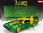 Jada Ford usa Thunderbird s Marvel Loki 1963 1:24 zelená žltá
