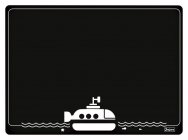 Jeujura Obojstranná tabuľa s ponorkou