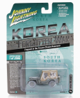 Johnny lightning Jeep Willys Military Korea 1945 1:64 Vojenská zelená