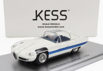 Kess-model Alfa romeo 6c 3000 Superflow I Pininfarina 1956 1:43 White Blue