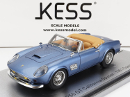 Kess-model Modena 250gt California Spider Open 1961 1:43 Light Blue Met