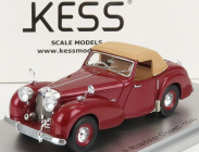 Kess-model Triumph Roadster Closed 1949 1:43 Red Met Beige