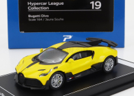 Kinsmart Bugatti Divo 2018 1:64 žltá čierna