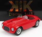 Kk-scale Ferrari 166mm Barchetta Spider 1949 1:18 Červená