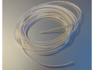 Klima polyamidová pletená šnúra priemer 3 mm 3 m biela