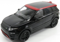 Kyosho Land rover Range Evoque 4-dverový Hse Dynamic Lux 2014 1:18 Santorini Black With Red