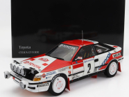 Kyosho Toyota Celica Gt-four St165 (nočná verzia) N 2 Winner Rally Montecarlo 1991 C.sainz - L.moya 1:18 Biela červená