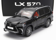 LCD model Lexus Lx570 2022 1:18 Black