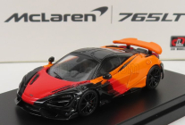 LCD model Mclaren 765lt 2020 1:64 Orange 518