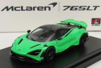 LCD model Mclaren 765lt 2020 1:64 zelený