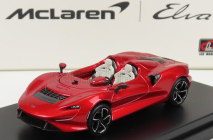 LCD model Mclaren Elva 2020 1:64 Červená