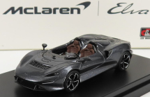 LCD model Mclaren Elva 2020 1:64 sivý
