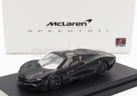 LCD model Mclaren Speedtail 2019 1:64 Black Carbon Fiber