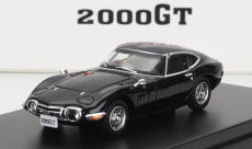 LCD model Toyota 2000gt Coupe 1967 1:64 Black