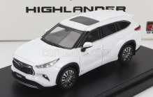 LCD model Toyota Highlander 2022 1:64 biely