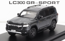 LCD model Toyota Land Cruiser Lc300-gr Sport 2022 1:64 sivá