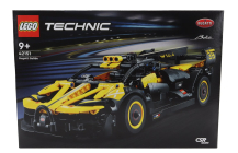 Lego Bugatti Lego Technic - Bolide W16 8.0 Four-turbo 1850hp 500km/h 2020 - 905 Pezzi - 905 dielikov Žltá čierna