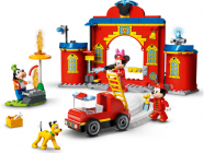 LEGO DUPLO – Hasičská stanica a auto Mickeyho a priateľov