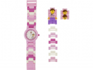 LEGO hodinky – Classic Pink