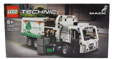 Lego Mack Lego Technic - Lr Elektrické smetiarske auto Raccolta Rifiuti Urbani - 252 dielikov Bielozelená