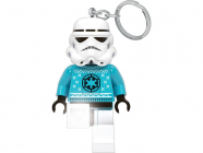 LEGO svietiaca kľúčenka – Star Wars Stormtrooper vo svetri