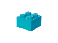 LEGO úložný box 250x250x180mm – azúrový