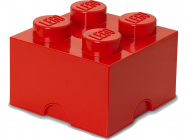 LEGO úložný box 250x250x180mm – červený