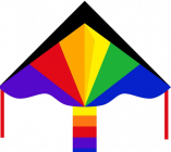 Šarkan Ecoline Simple Flyer Rainbow