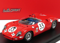 Looksmart Ferrari 275p Spider N 33 12h Sebring 1965 U.maglioli - G.baghetti 1:43 Červená