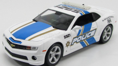 Maisto Chevrolet Camaro Ss Rs Police Fire Medical 2010 1:18 bielo modrá