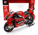 Maisto Ducati Desmosedici Gp22 Team Lenovo N 63 Majster sveta Motogp Sezóna 2022 Francesco Bagnaia 1:6 Červená