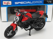Maisto Ducati Monster 2021 1:18 Red