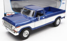 Maisto Ford usa F-150 Pick-up 1979 1:18 Modrá biela