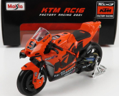 Maisto KTM Rc16 Tech3 KTM Factory Racing Team N 9 Motogp 2021 Danilo Petrucci 1:18 oranžová čierna