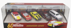 Majorette Alfa romeo Set Assortment 5 Cars Pieces - 60th Anniversary 1:64 Various